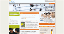 Desktop Screenshot of cap-parrainage.com